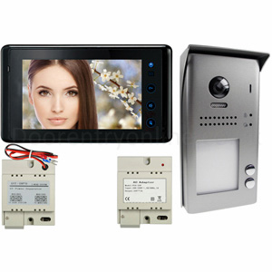 Colour video door entry system - Prestige 607